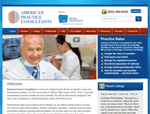 Tablet Screenshot of ameriprac.com